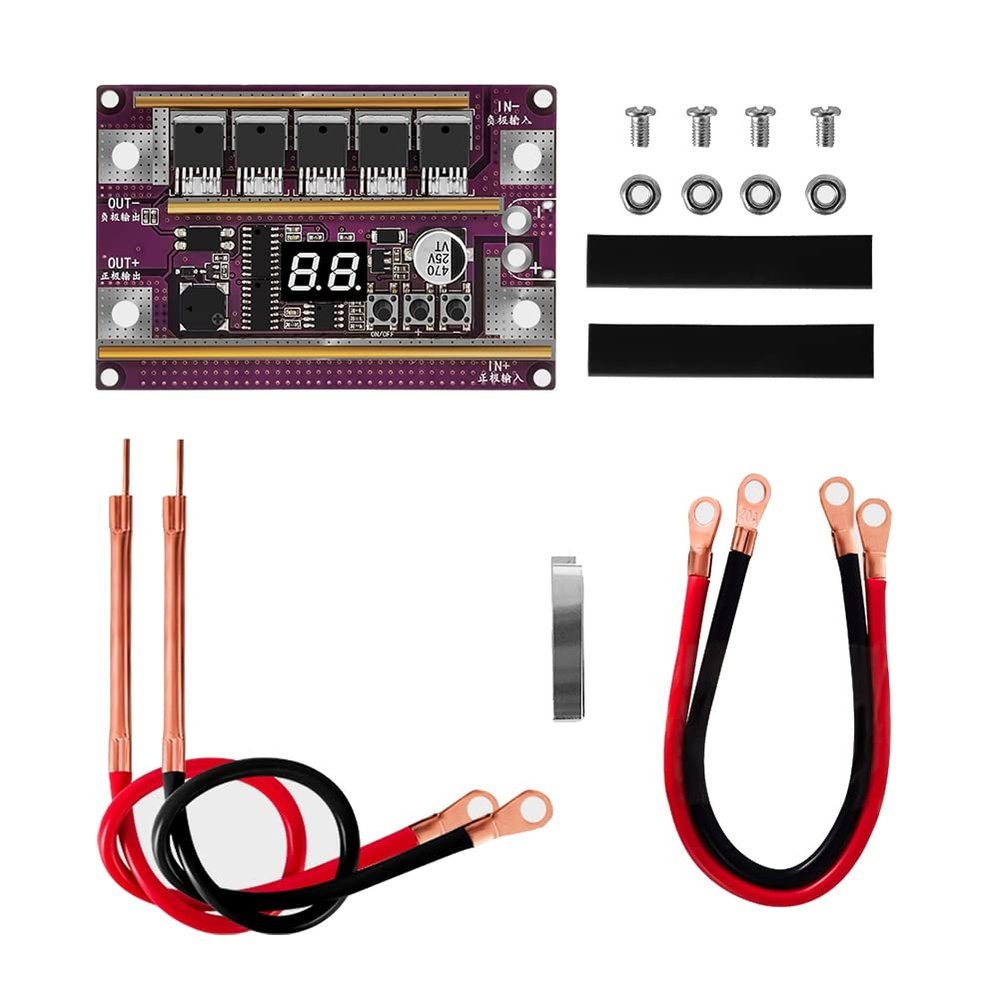 Komdndht K99 DIY Spot Welder Kit, 99-Level Adjustable Power, 0.1–0.3 mm, for 17490/18650