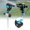 Automatic 360° Rotating Lawn Sprinkler with Adjustable Spray view 3