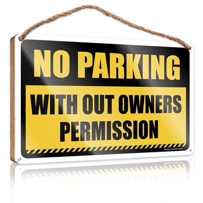 Funny Bathroom Decor "No Trespassing With Out Owners Permission," Wooden Sign, Mancave Decor, 15 x 28 cm