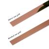 LKYJD Wall and Fireplace Trim, Rose Gold Metallized Brushed Stainless Steel, Peel-and-Stick (10 mm x 60 m) view 2
