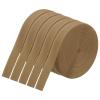 PATIKIL 5 Rolls 26.25 ft Carpet Marking Strips with Hook Tape, Brown view 1