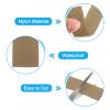 PATIKIL 5 Rolls 26.25 ft Carpet Marking Strips with Hook Tape, Brown view 3