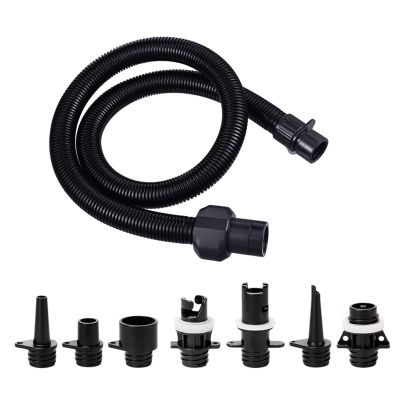 Paddle Board Pump Adapter Replacement Hose with 7 Nozzles