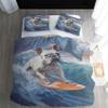 French Bulldog Reversible Duvet Cover Set, 200 x 200 cm view 3