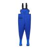 Kids' Fishing Waders with Boots, Pocket and Adjustable Straps, Blue, 10–11 Years view 2