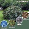 Camouflage Sun Shade Net 6.5 x 16.4 ft view 2