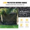 Black Camouflage Net 2 x 10 m (6.5 x 32.8 ft) view 2