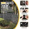 Black Camouflage Net 2 x 10 m (6.5 x 32.8 ft) view 4