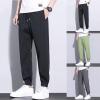 Men's Slim-Fit Jogger Pants, Cotton Sweatpants with Pockets view 2