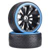 4-Piece 1:10 RC Drift Hard Tire Set, 63 mm, for HSP/HPI/Tamiya view 2