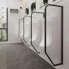 Wall-Mounted Urinal Privacy Partition for Public Restrooms view 1