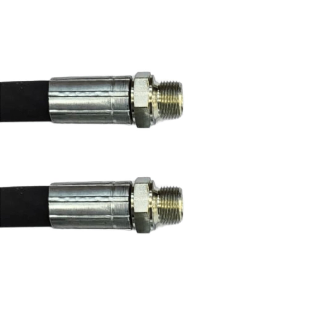 Hydraulic Hose 9,100 mm 2SN DN06, G1/4" Thread, AGR-AGR, 400 bar