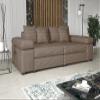 Fun Möbel Arezzo Big Sofa in Tilia Fabric (Milk Coffee) view 1