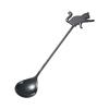 Cute Cat-Shaped Coffee Spoons, Mini Dessert Spoons, Black, 10-Piece Set view 1