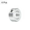 QUARKZMAN 4-Piece Shaft Collar Set, 3/4" Bore, 1-1/4" OD, 9/16" Width, Aluminum Alloy Set-Screw Collars view 3