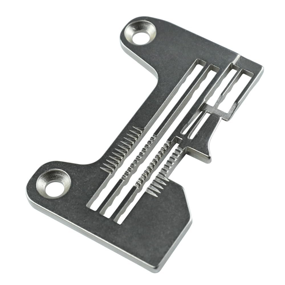 Blooy E229 Throat Plate for Siruba 747K-514, 988 and Pegasus EX5214/EXT5214 Industrial 4-Thread Overlock Machines