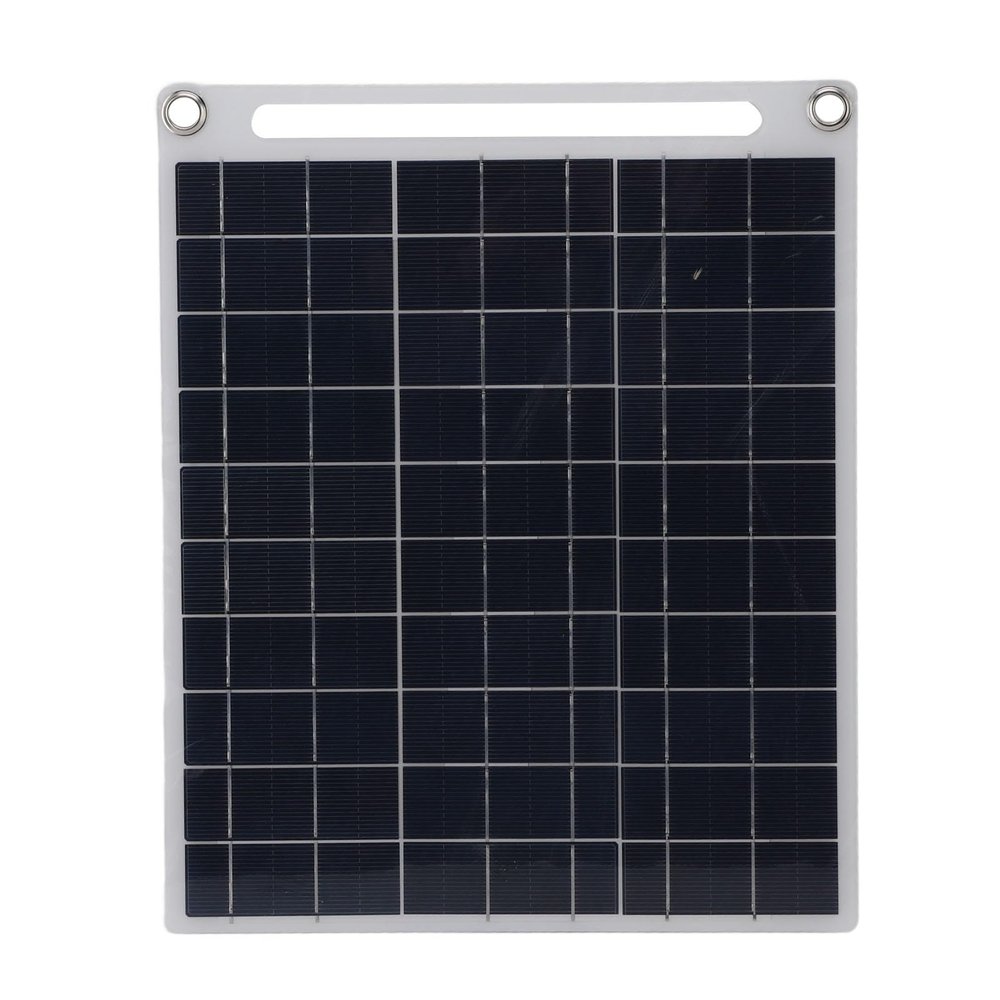 Buachois 15 W 16 V Waterproof Solar Panel, Monocrystalline/Polycrystalline, for Phones and Tablets