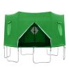 Outdoor Trampoline Sunshade Canopy for Round Trampolines, Waterproof UV-Resistant Tent Cover, 8 ft view 1