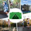 Outdoor Trampoline Sunshade Canopy for Round Trampolines, Waterproof UV-Resistant Tent Cover, 8 ft view 4