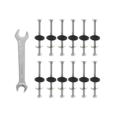BYAMBD Trampoline Replacement Screws, 12-Pack, 83 mm