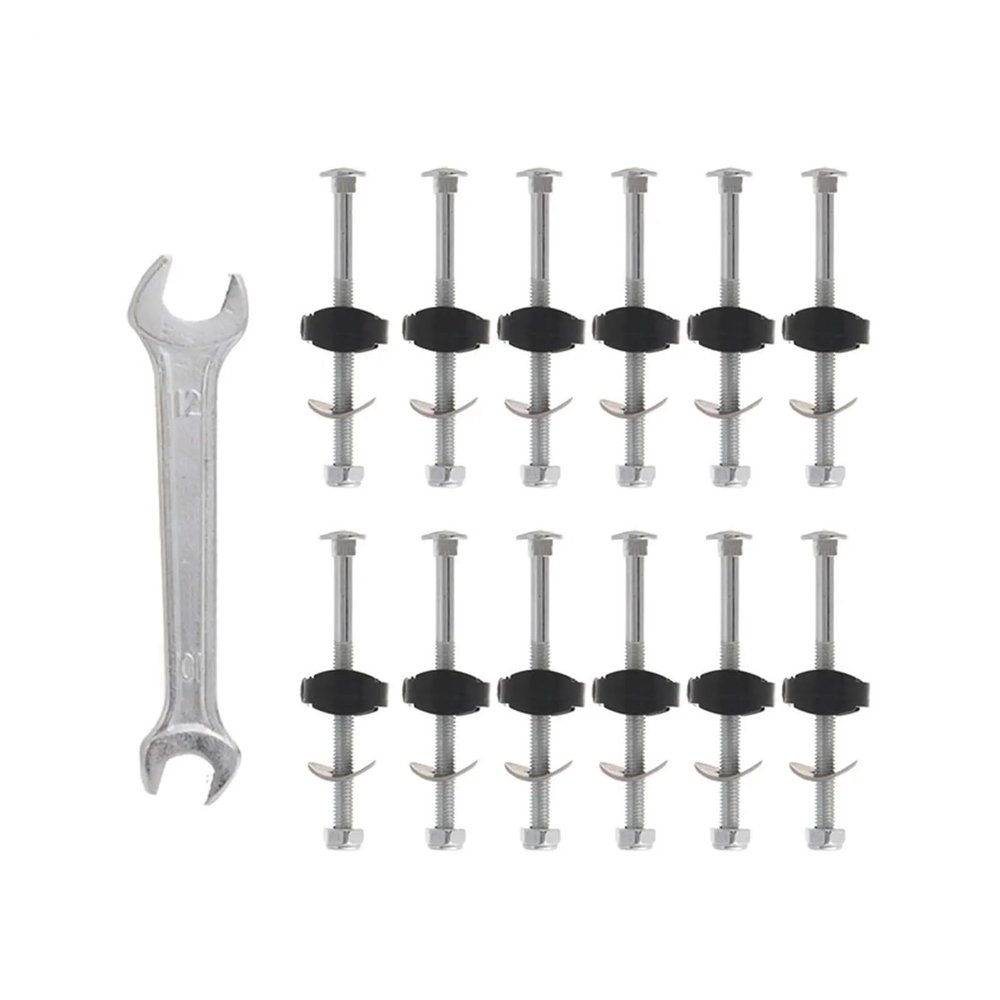 BYAMBD Trampoline Replacement Screws, 12-Pack, 83 mm