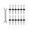 BYAMBD Trampoline Replacement Screws, 12-Pack, 83 mm view 1