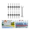 BYAMBD Trampoline Replacement Screws, 12-Pack, 83 mm view 2