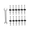 BYAMBD Trampoline Replacement Screws, 12-Pack, 83 mm view 3