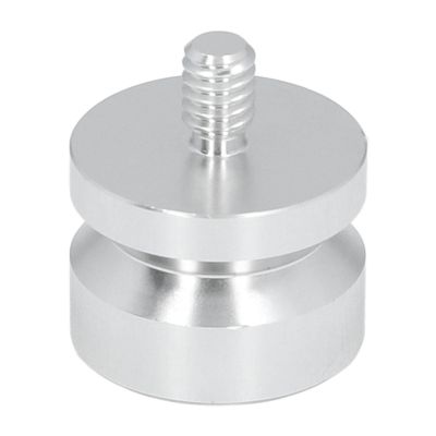 Aluminum Alloy Prism Pole Adapter, Quick-Release Adapter, 5/8 in-11 to 1-1/4 in-20, for GPS/RTK Total Station Bases
