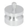 Aluminum Alloy Prism Pole Adapter, Quick-Release Adapter, 5/8 in-11 to 1-1/4 in-20, for GPS/RTK Total Station Bases view 1