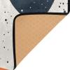 ALAZA Abstract Dynamic Area Rug, Soft Polyester, Non-Slip, 203 x 147 cm view 4