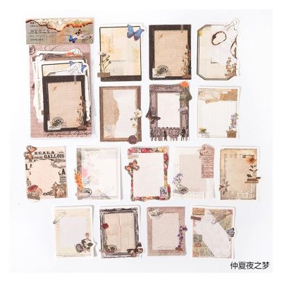 Vintage Aesthetic Scrapbook Kit, 30 Sheets
