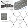 VXHCS 304 Stainless Steel Cable Mesh Safety Net, 10 cm/1.5 mm, Flexible (1.2 x 15 m) view 3