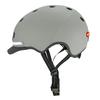 Melon E-Series Metropolis Bike Helmet for Women & Men | City Helmet with Lighting | Front & Rear Lights | XL–XXL (58–63 cm) | Light Gray view 3