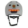 Melon E-Series Metropolis Bike Helmet for Women & Men | City Helmet with Lighting | Front & Rear Lights | XL–XXL (58–63 cm) | Light Gray view 4