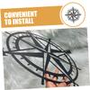 CAXUSD Metal Compass Wall Decor for Indoor and Outdoor Use view 2
