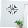 CAXUSD Metal Compass Wall Decor for Indoor and Outdoor Use view 3