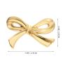 Vintage Brass Bow Cabinet Knob for Drawers and Kitchens view 3