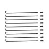 HLQXHM 10G Black J-Bend Spokes, 3.0 mm Diameter, Length 30160 mm, Individual Electric Spokes (208 mm Length) view 1
