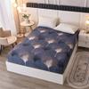 Mateju Microfiber Fitted Sheet, Ginkgo Biloba Print, 99 x 190 cm (39 x 75 in), Deep Pocket up to 30 cm (12 in) view 2