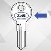bayesen Replacement Key Compatible with HAPRO and Norauto Roof Boxes from ATU – Replacement Key for Ski Boxes and Bike Carriers – Online Key Service [Code 2198] view 2