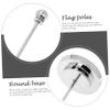 Iron Flag Stand with Round Base, Stable Desktop Holder for Theme Parties view 2