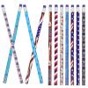 VILLCASE 48 American Flag Pencils for Independence Day view 1