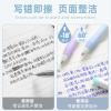 Joucien Heat-Sensitive Erasable Neutral Pens, Cartoon Cute Cat, Mo Yi, Lily of the Valley, 12 Count (Blue, 12) view 3