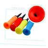 KOMBIUDA Elastic Plastic Golf Tee, Red, for Beginners view 2