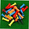 KOMBIUDA Elastic Plastic Golf Tee, Red, for Beginners view 3