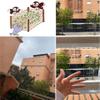 Fine-Mesh Bird Protection Net for Garden, Fruit Trees, Plants and Ponds, Translucent, 5 m x 5 m view 4