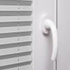 No-Drill Pleated Blind, 38 x 205 cm, Black view 4