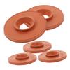 JECOMPRIS 5-Piece Smooth Rubber Stopper Buchner Funnel Filter Adapters view 1