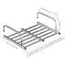 Wall-Mounted Folding Stainless Steel Drying Rack view 2